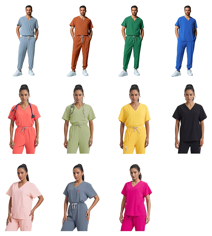 Butter-Soft FLXTEK+ Scrub Tops | Professional Comfort & Custom Fit