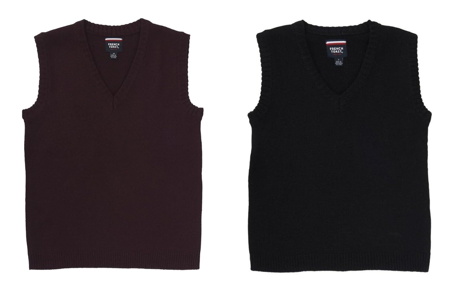 British Style V-Neck School Sweater Vests | Custom Knitwear for Uniforms