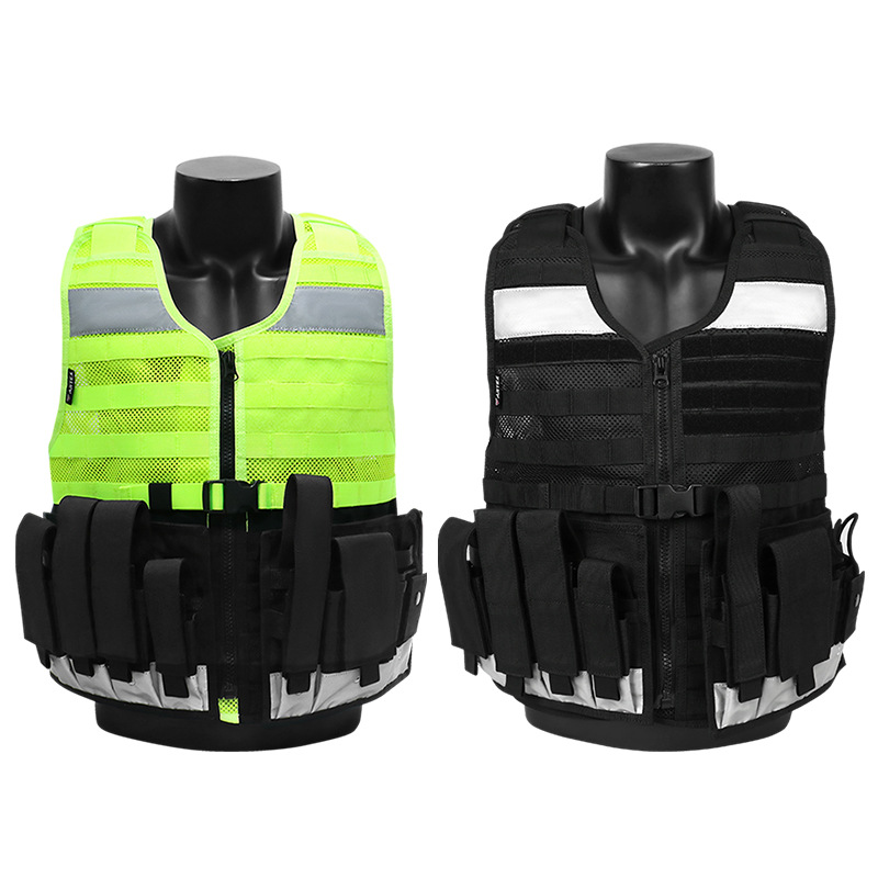 Custom Police Patrol Stab-Resistant Reflective Military Vest