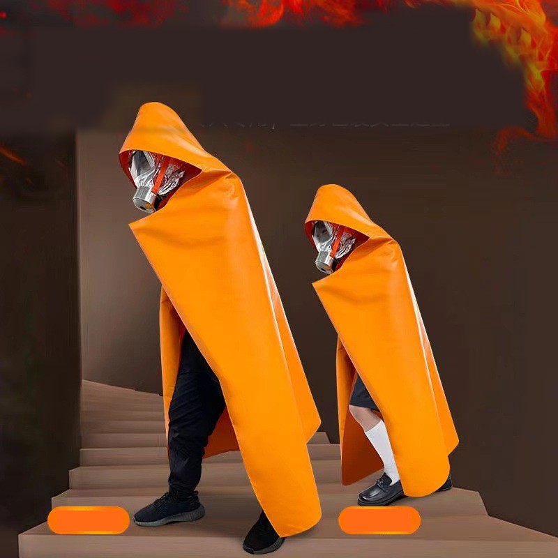 Emergency Escape Full-body Fireproof Cloak