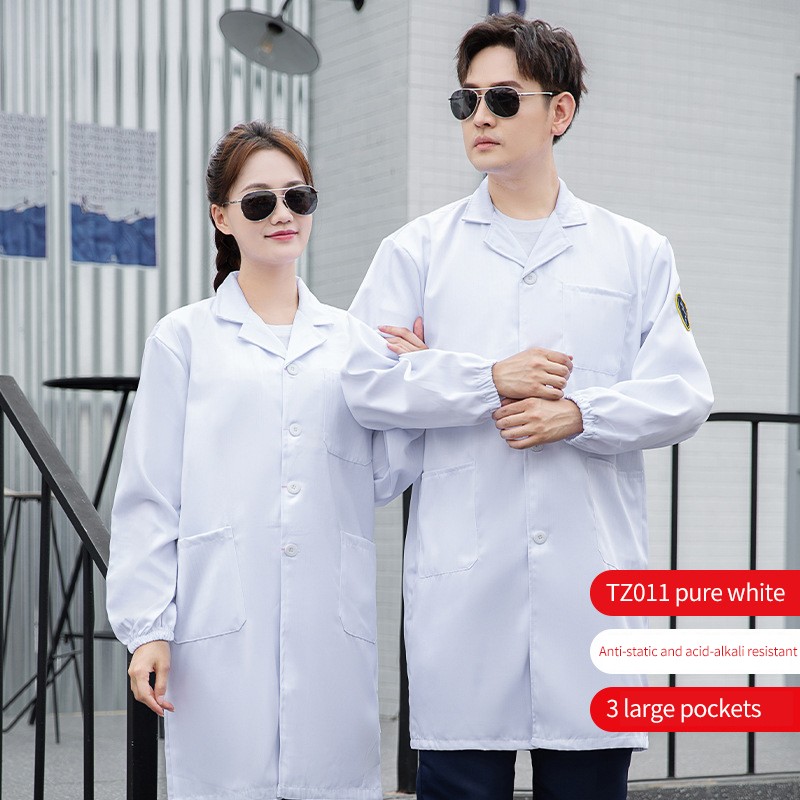Acid-Alkali Resistant Lab Coats | Full-Process Twill Collection | Certified Manufacturer