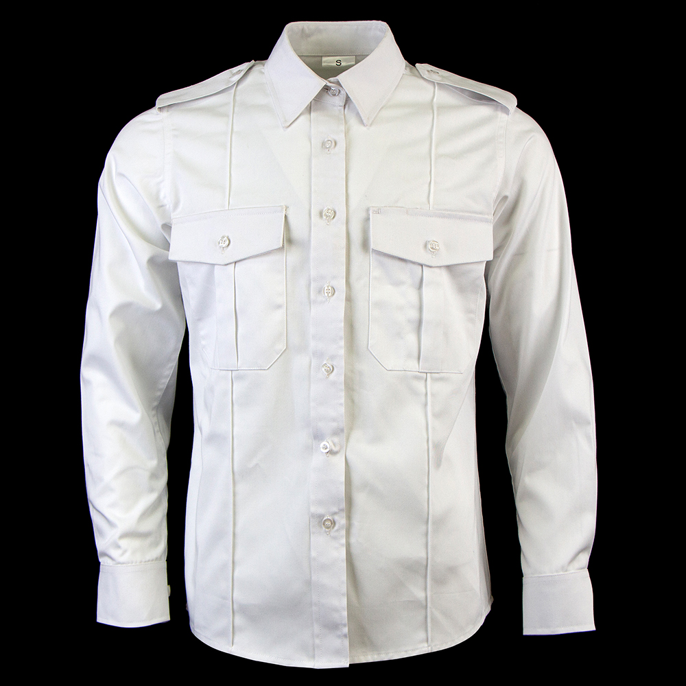 Customizable White Security Shirt | Professional Uniform Solution | OEM Manufacturer